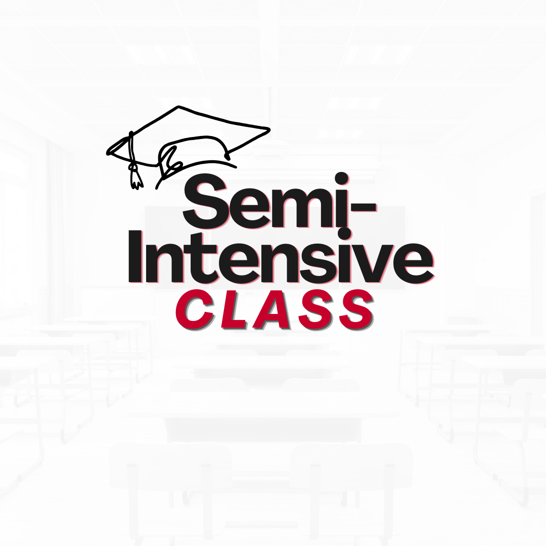Semi-Intensive Class (2 Org)